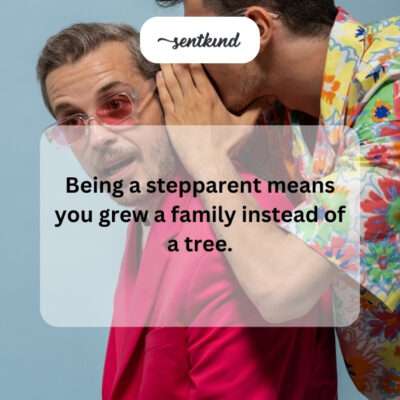 Hands of a stepparent and child intertwined.