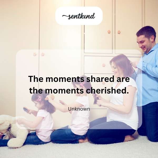 Shared moments cherished.