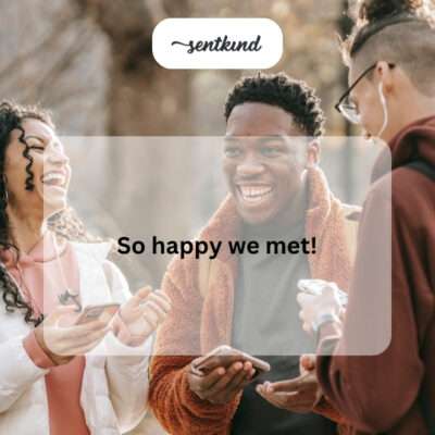 Delight in meeting