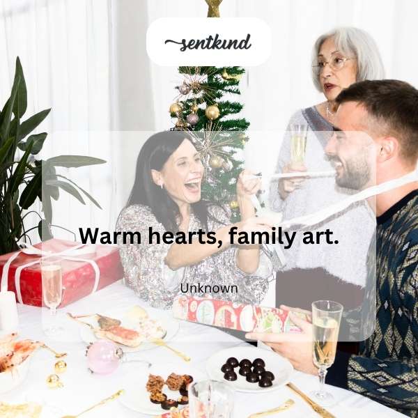 Family heart art.