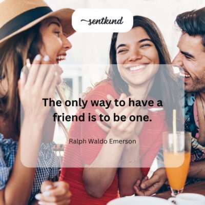 Someone extending a hand in friendship.