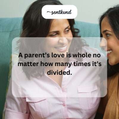 Multiple adult children with parent.