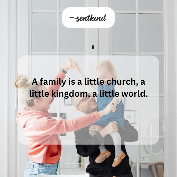 Family: church, kingdom, world.