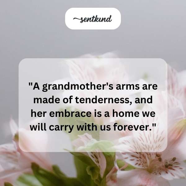 An intergenerational family gathers around a table filled with baked goods and old photographs, sharing stories and memories.