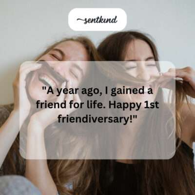 Friend for life.