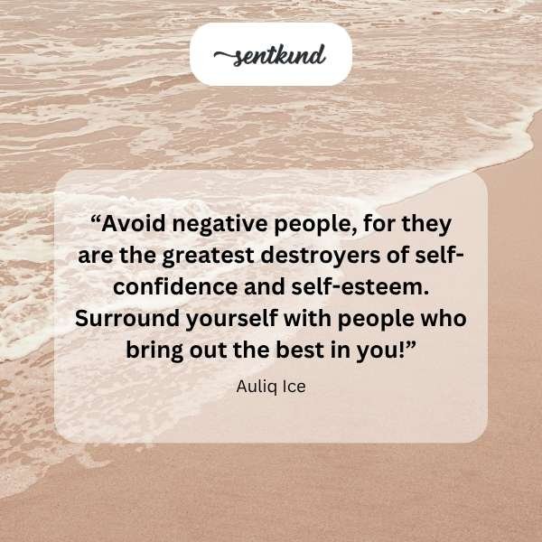 An individual steps out of a dark, somber crowd and moves toward a bright, smiling group under a clear sky.