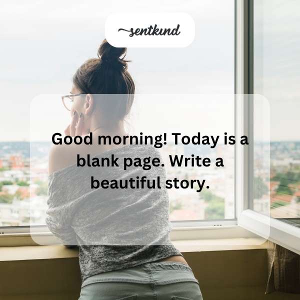 An open notebook with a pen resting on a blank page signifies a fresh start.