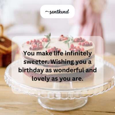 Wishing a wonderful birthday to a sweet friend.