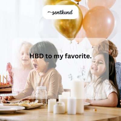 Happy Birthday to my favorite.