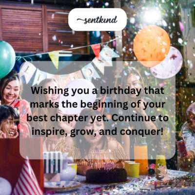 Wishing the start of a best chapter.