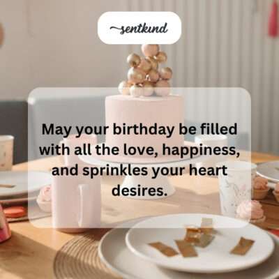 Wishing love, happiness, and sprinkles.