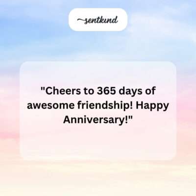 365 awesome days.