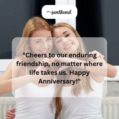 Enduring friendship.