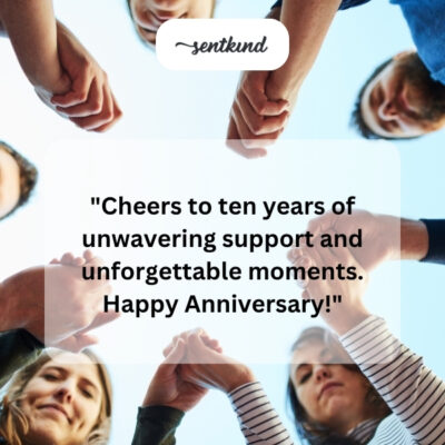 Ten years of support.