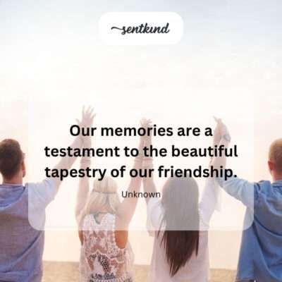 Friendship tapestry.
