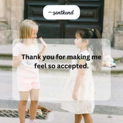Grateful for acceptance.