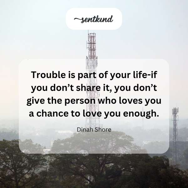 A comforting image representing shared burdens and love.