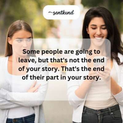 People leaving your story.