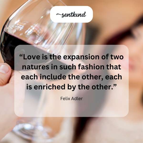 Two intertwined hearts symbolize the blending of two souls.