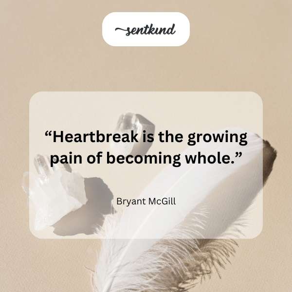 A cracked heart mending with golden light.