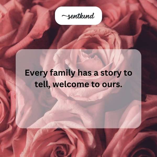 Our family story.