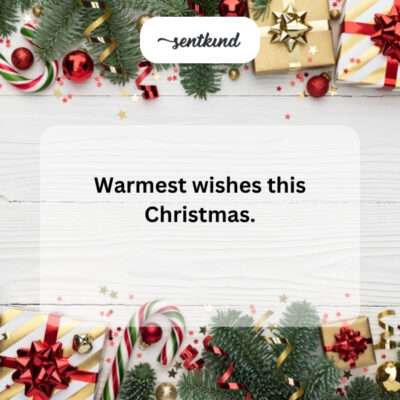 Warmest Christmas wishes.
