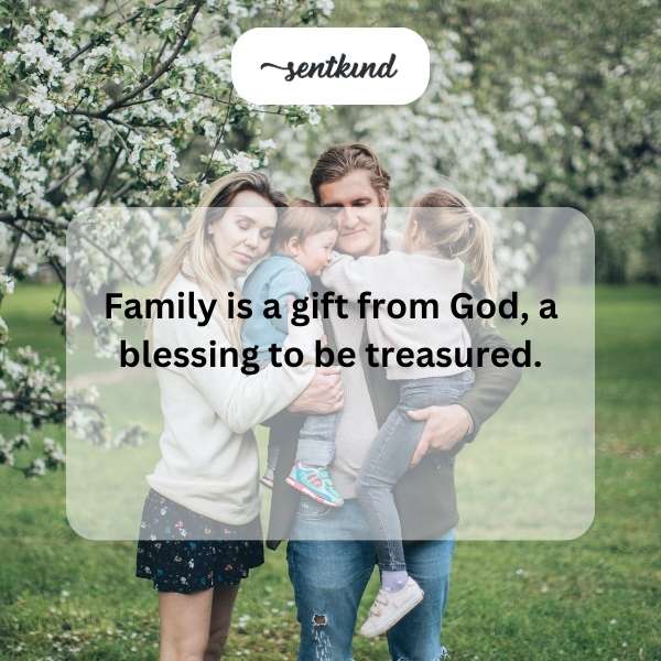Divine gift, treasured blessing.
