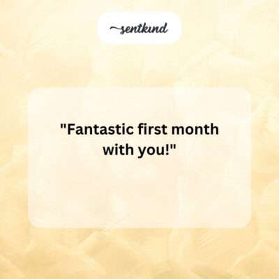 Fantastic first month