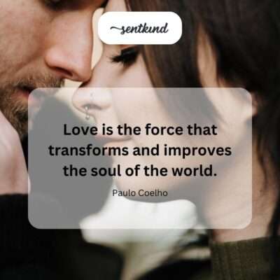 Abstract swirls of warm, radiant colors blend together, symbolizing transformative love improving the world's essence.