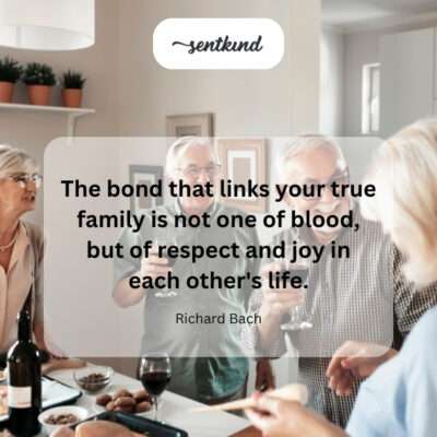 Family bond.