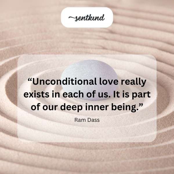 A heart radiating light symbolizes unconditional love.