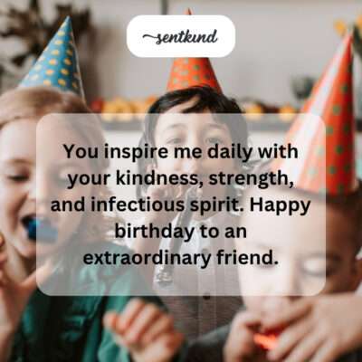 Happy birthday to an inspiring, extraordinary friend.