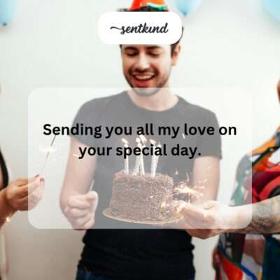 Sending love on your special day.