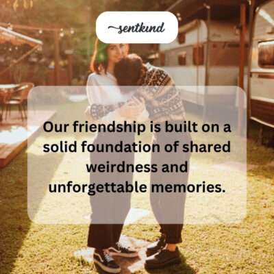 Shared weirdness.