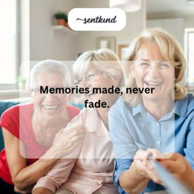 Memories never fade.