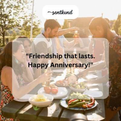 Lasting friendship.