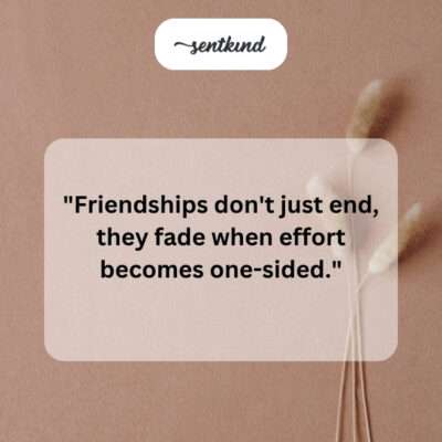 One-sided effort.