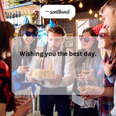 Wishing you the best day.