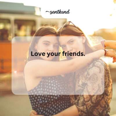 Appreciate friends.