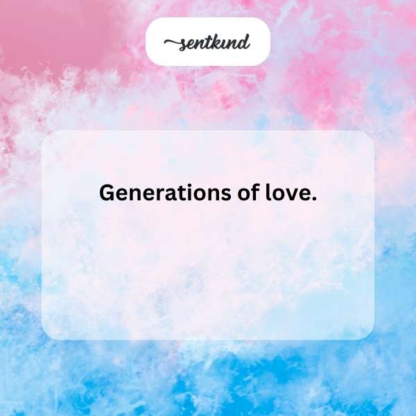 A multigenerational family embraces warmly, symbolizing enduring love.