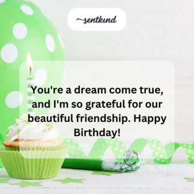 Grateful for a dream-come-true friendship.