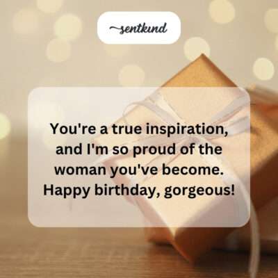 Happy birthday to an inspiring, gorgeous friend.
