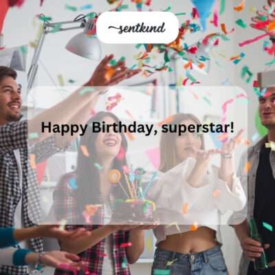 Happy Birthday superstar.
