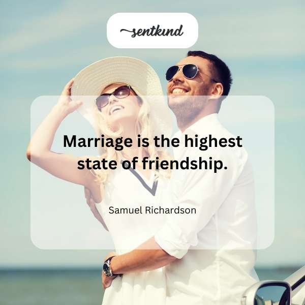 Two people are holding hands, walking down a sunlit path symbolizing their marital bond.