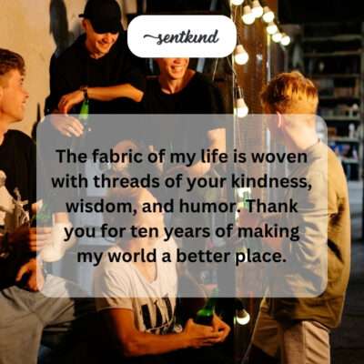 Ten years of kindness making world better.