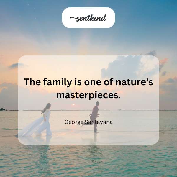 A multigenerational family is gathered together in a park-like setting.