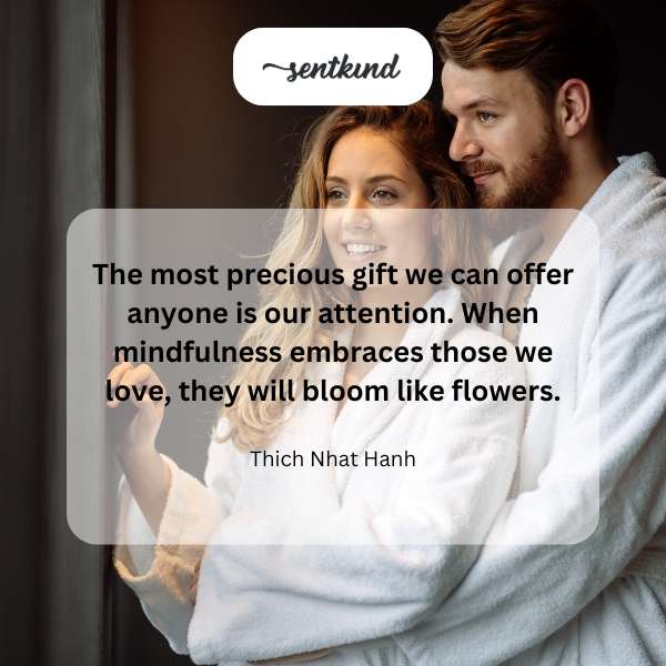 A close-up image shows vibrant flowers in full bloom, symbolizing growth and beauty.
