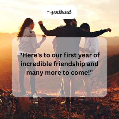 First year.