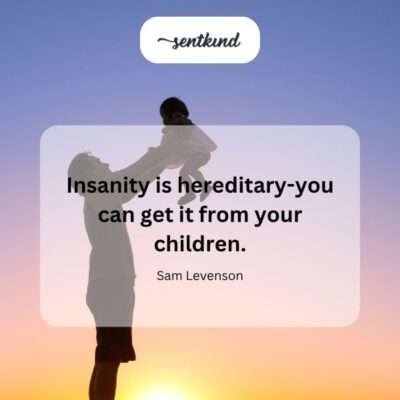 A parent holds their head in exasperation while two young children are energetically playing and making a mess around them.