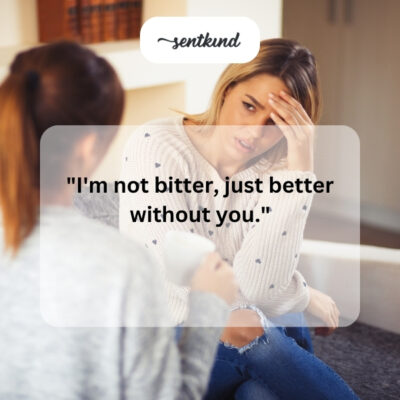 Better without.